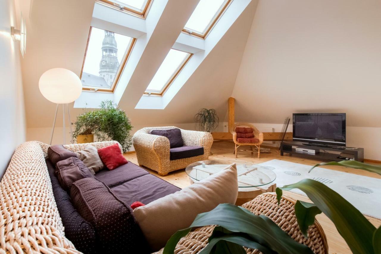 Old Riga Kaleju Loft Apartment Bagian luar foto